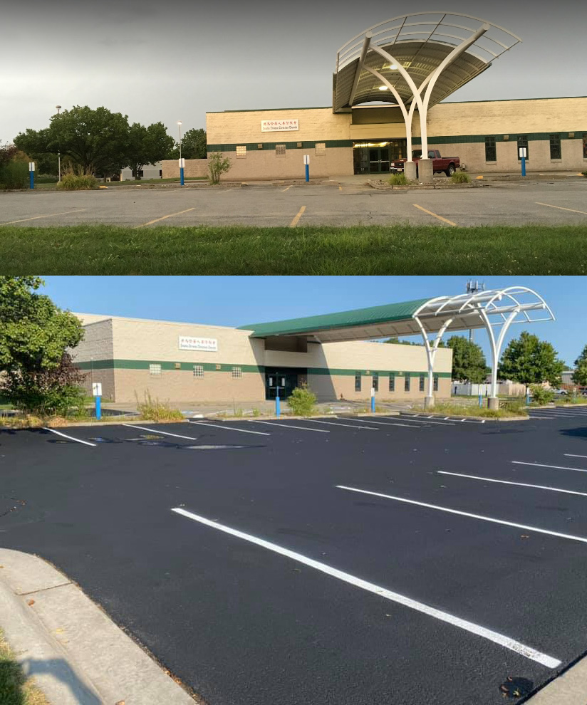 Commercial Asphalt Sealcoating And Striping
